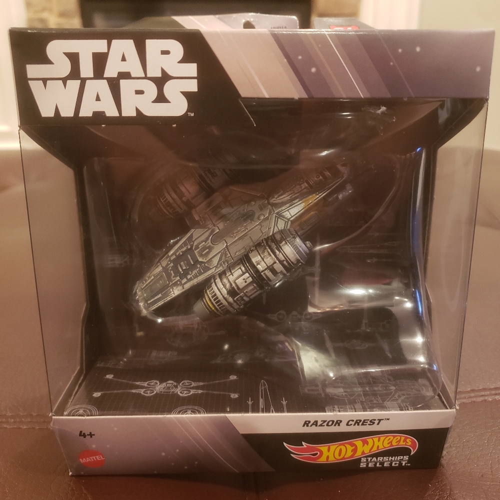 Hot Wheels Star Wars Starship Select Razor Crest-New!